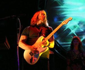 Guitarist Walter Stickle of Pink Voyd